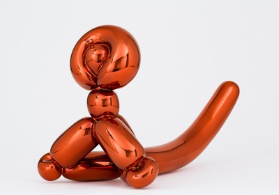 ④Balloon Monkey (Orange) 3-4 copyright Jeff Koons